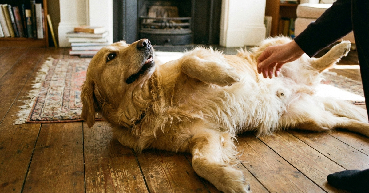 Zašto se psi prevrću na leđa?