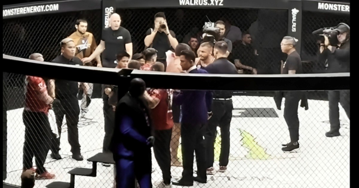 Soldića su poslije nokauta napali iz suparničkog kuta. Timovi su se morali razdvajati