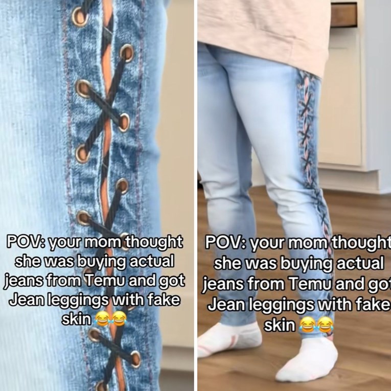 Naručila je traperice s Temua, pogledajte što je stiglo