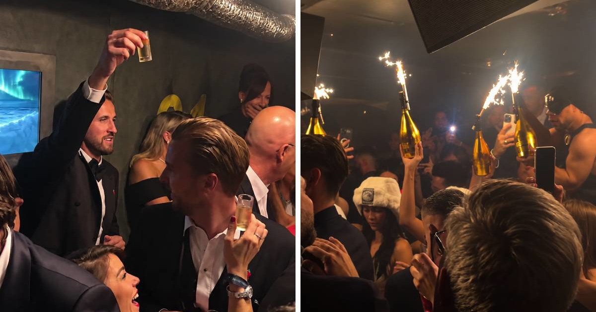 Harry Kane proslavio je Zlatnu loptu u londonskom noćnom klubu, objavljen video