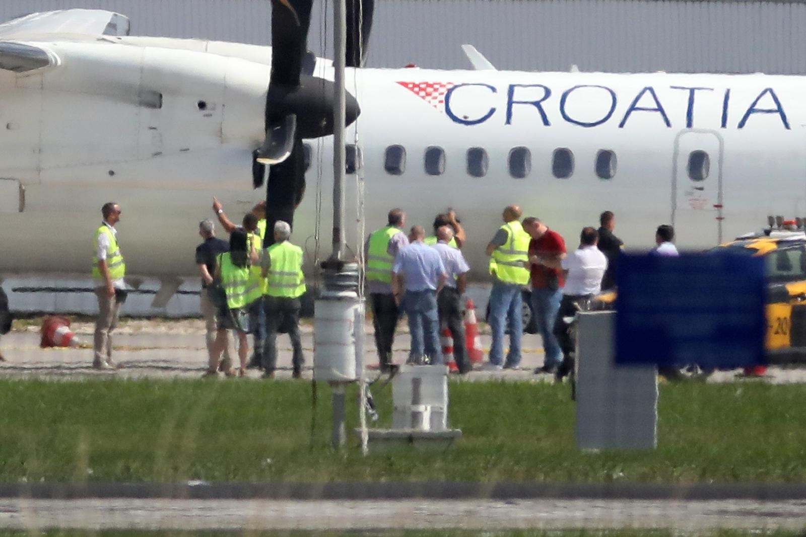 Croatia Airlines se oglasio o oštećenom avionu za koji se sumnja da je propucan
