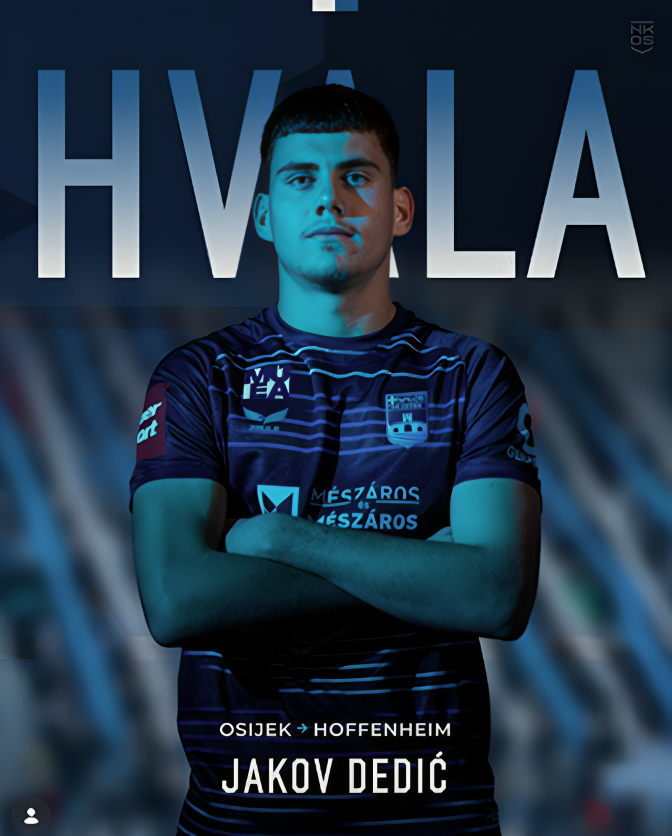 Osijek prodao napadača u Hoffenheim