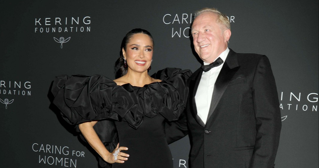 Salma Hayek i suprug uskladili modne kombinacije za gala večer u New Yorku