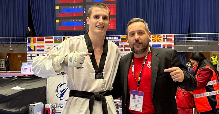 Hrvatski borac osvojio zlato na U-21 Europskom prvenstvu u taekwondou