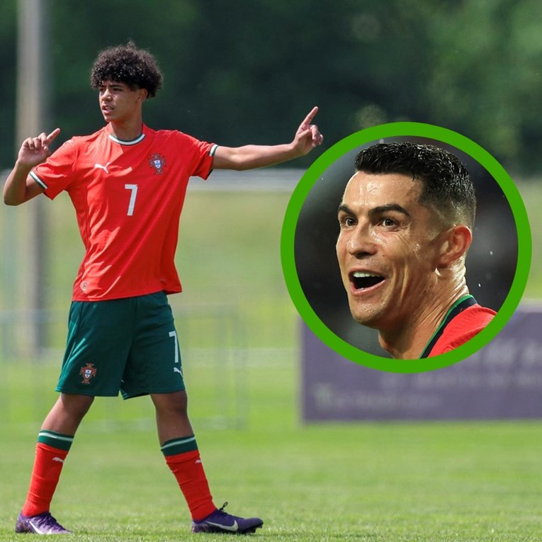 Ronaldo se oglasio nakon što mu je sin u Hrvatskoj debitirao za Portugal