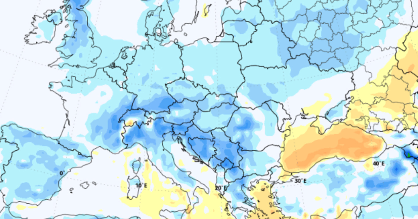 Severe Weather Europe: Hrvatsku i Europu čeka novi val niskih temperatura