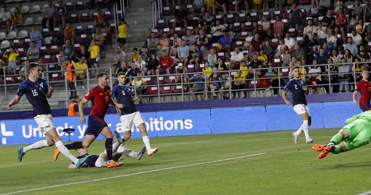 Pogledajte kako je U-21 Španjolska zabila Hrvatskoj u 20. sekundi utakmice