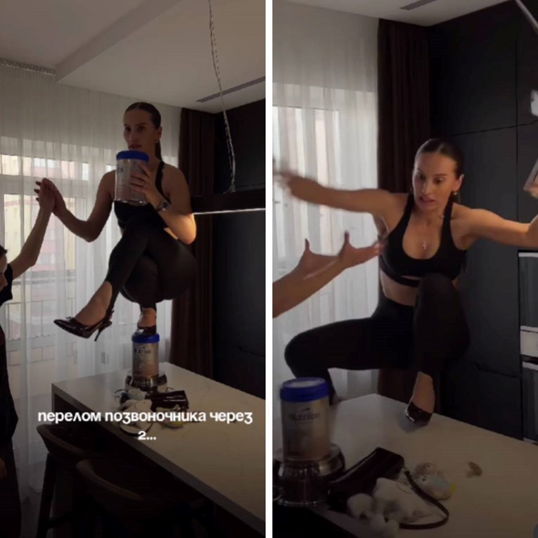 Ruska influencerica pokušala napraviti viralni izazov. Pala je i slomila kralježnicu