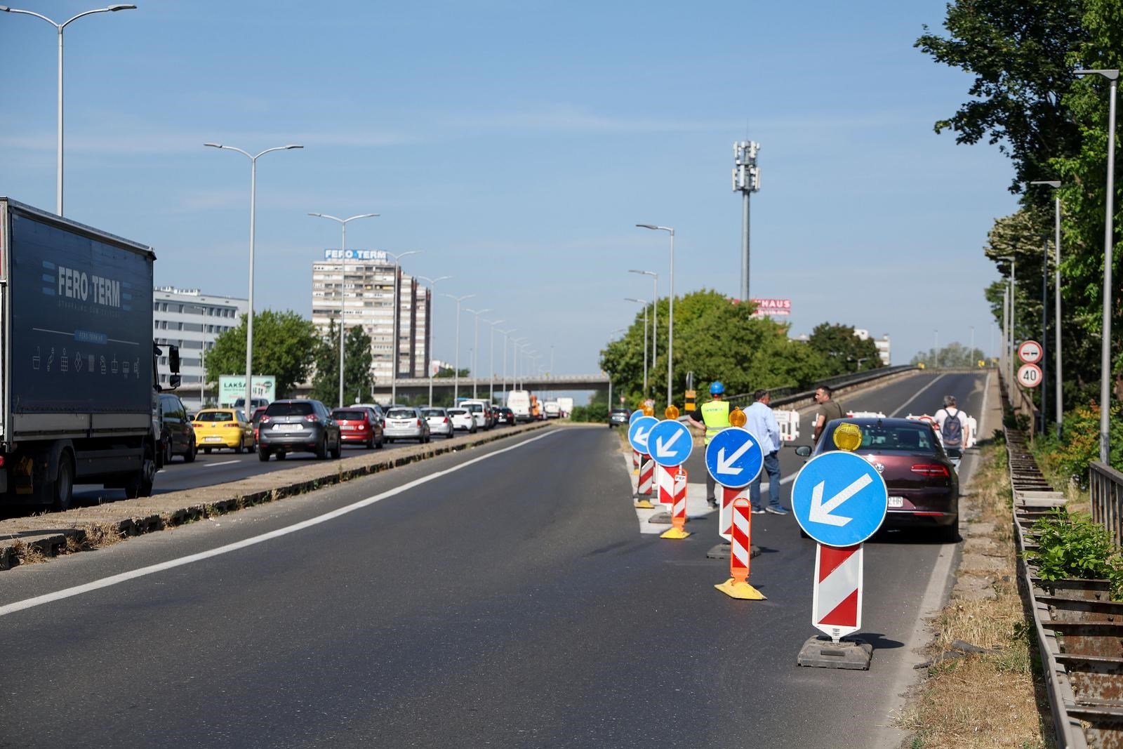 Zatvoren je dio zagrebačke petlje. Njime se neće moći voziti godinu dana