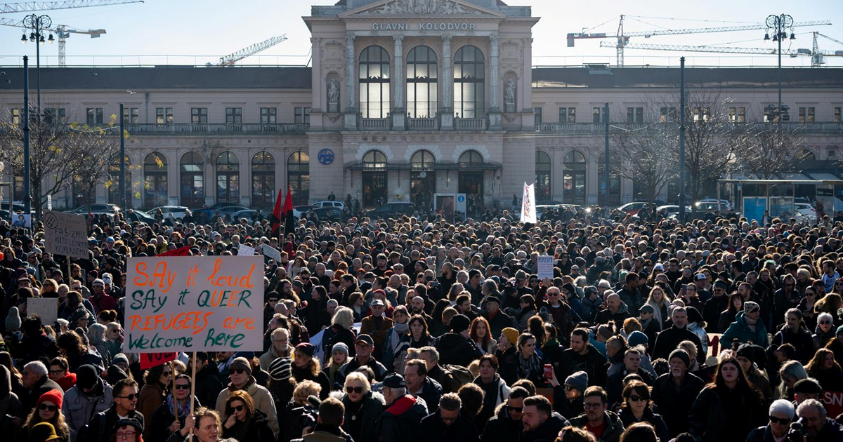 HVIDRA: Osuđujemo poruke i ikonografiju s antifašističkih marševa