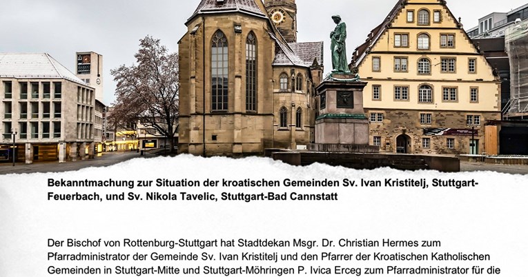 Katolički dekanat iz Stuttgarta optužio Hrvate katolike da lažu: "To je nekršćanski"