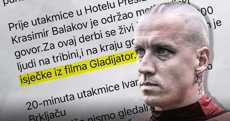 Tonći Kukoč: Prije Dinama smo gledali Gladijatora. 20. minuta - Brkljača crveni