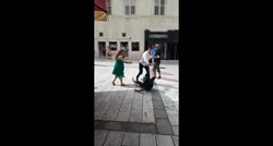 VIDEO U Splitu se zbog neplaćenog računa potukli konobar i gost