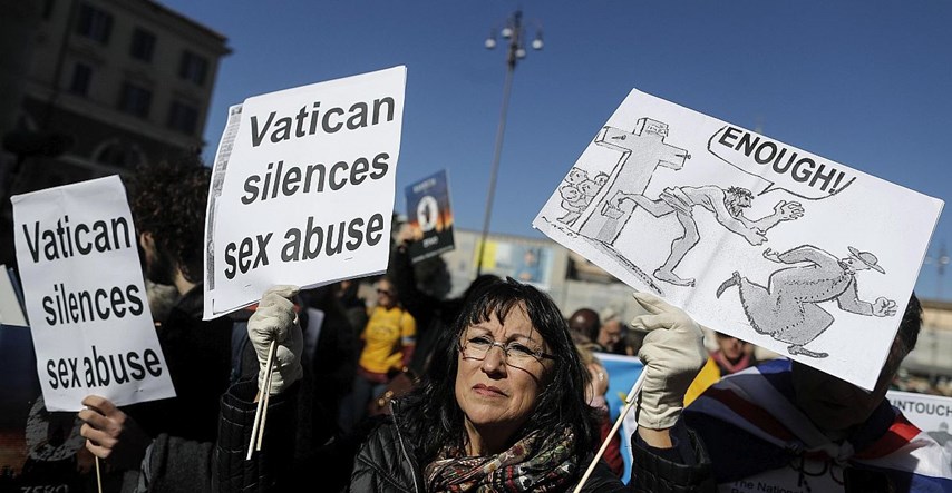 Žrtve seksualnog zlostavljanja svećenika prosvjedovale u Vatikanu