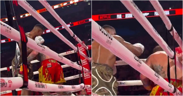 Joshuin nokaut snimljen iz prvog reda. Pogledajte razorne udarce