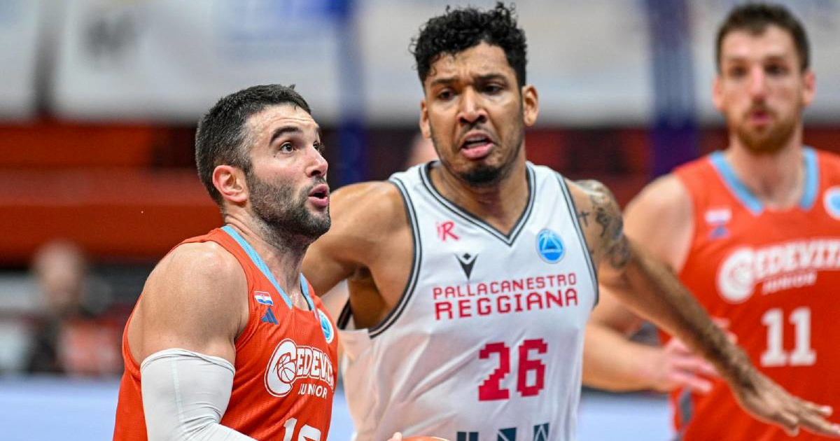 Europski poraz Cedevite Junior. Reggiana ju pobijedila u Zagrebu