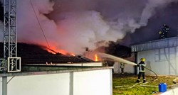 VIDEO Golemi požar i eksplozija u Srbiji