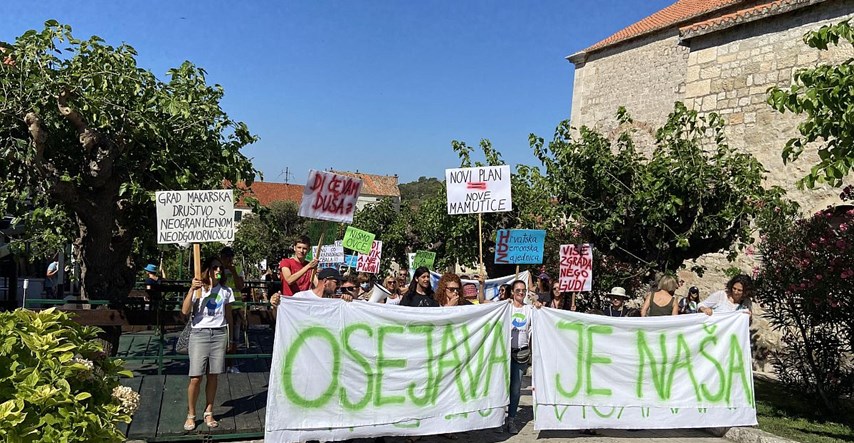 Makarani prosvjedovali protiv betonizacije: "Makarska je postala jako ružna"