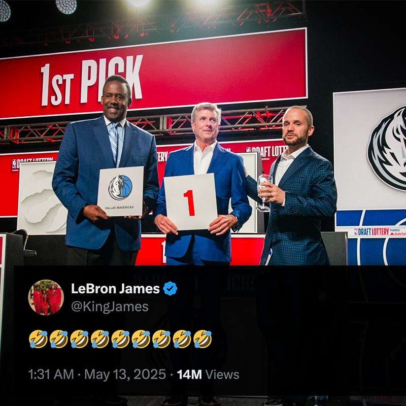 Fanovi optužuju NBA ligu da je namjestila draft lutriju. Javio se i LeBron