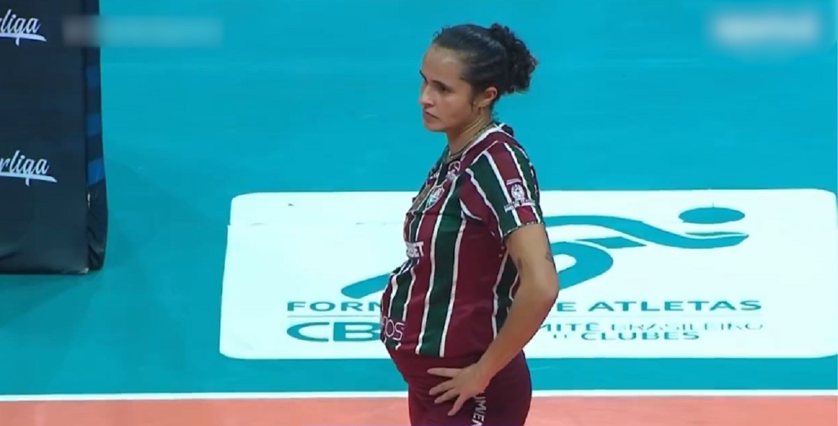 VIDEO Odbojkašica igra u petom mjesecu trudnoće. Otkrila je spol djeteta