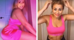 Paige VanZant zbog TikTok izazova objavila video kako twerka u uskoj rozoj haljini