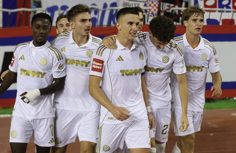 Hajduk s igračem manje šokantno ostao bez pobjede u 95. minuti borbe za Europu