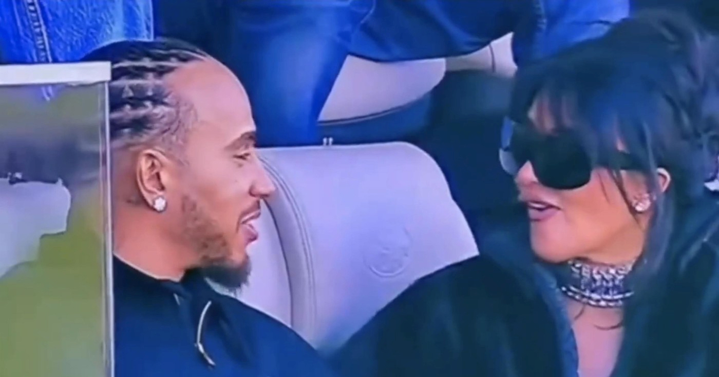 Što je Lewis Hamilton rekao Kim Kardashian na Super Bowlu? Sprdnje ne prestaju