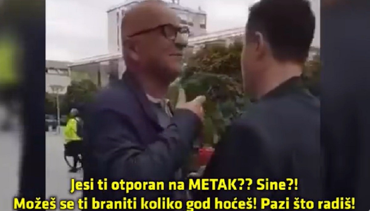 VIDEO Penavin savjetnik čovjeku prijeti ubojstvom: "Jesi otporan na metke?"