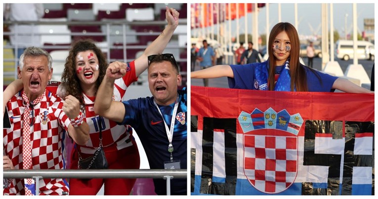 FOTO Navijači u Kataru spremni su za utakmicu Hrvatske i Kanade