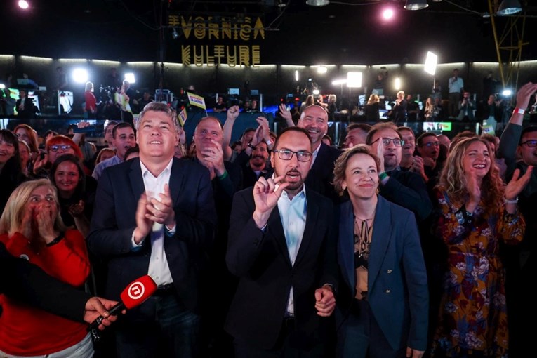 VIDEO Tomašević rasturio, ima skoro 50%. Pogledajte oduševljenje u stožeru