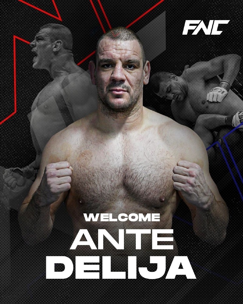 Senzacija u najvećoj regionalnoj MMA promociji. Ante Delija potpisao za FNC