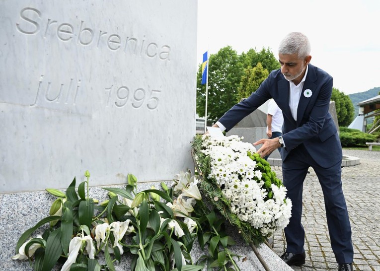 Gradonačelnik Londona u Srebrenici: Vidimo diljem svijeta i Europe porast mržnje