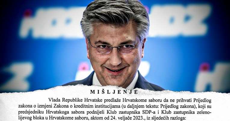 Plenković odbio prijedlog za zaštitu građana od utjerivača dugova