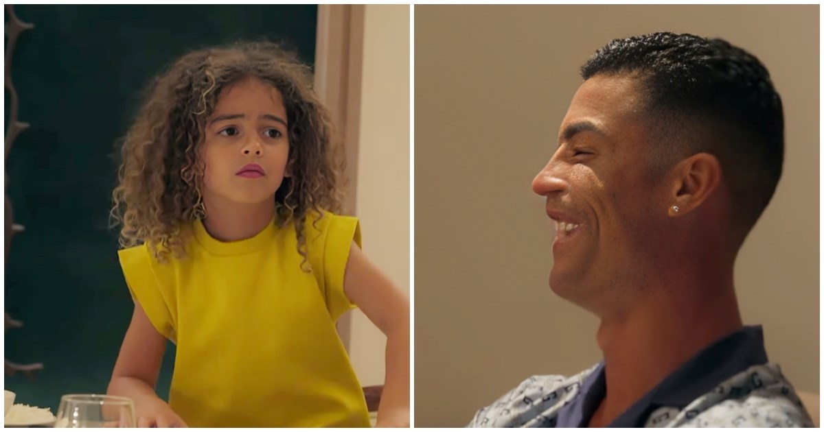 VIDEO Ronaldovu kćer (6) pitali što želi biti kad odraste, njezin odgovor je hit