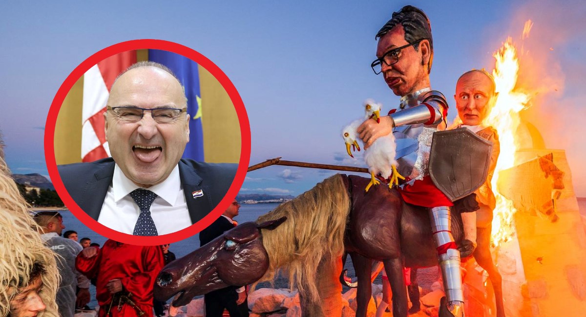 Grlić Radman: Vučićeva reakcija na spaljivanje njegove lutke je pogodak u ništa