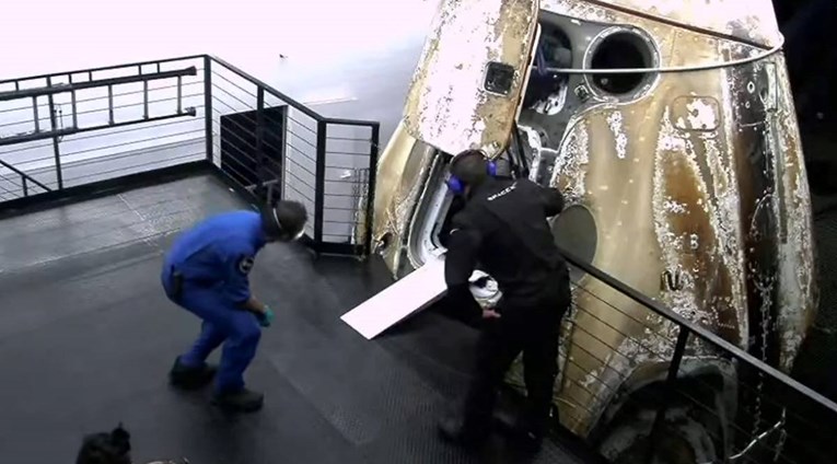VIDEO Astronauti s ISS-a se uspješno vratili na Zemlju kapsulom SpaceXa
