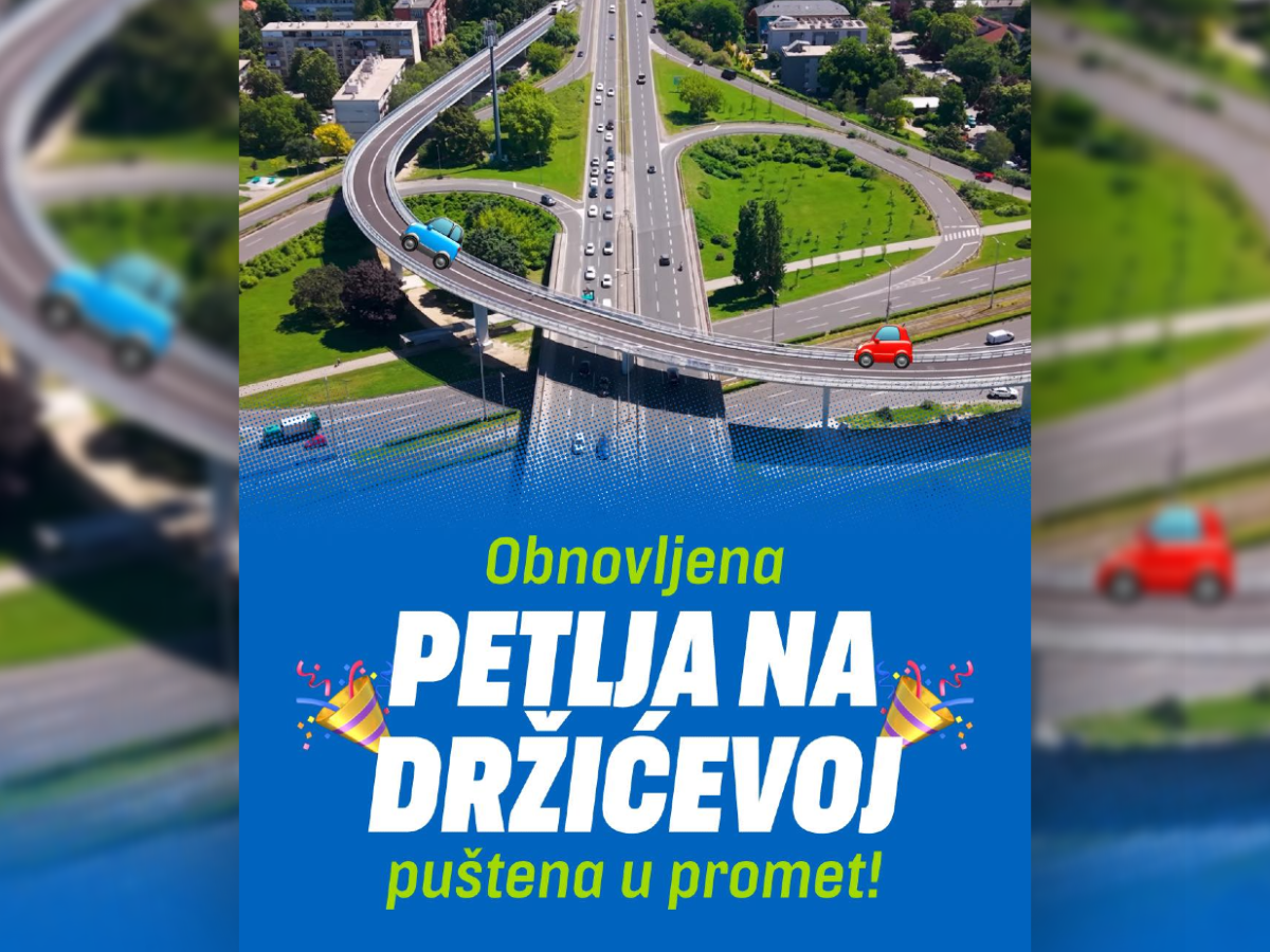 Tomašević objavio sliku obnovljene petlje s autićima koji voze u kontra-smjeru