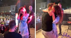 Najzgodniji pjevač u Hrvatskoj na pozornici zaprosio lijepu voditeljicu, rekla je da