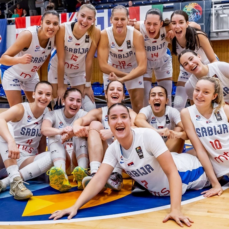 Mlade srpske košarkašice pobijedile Albaniju 94 razlike
