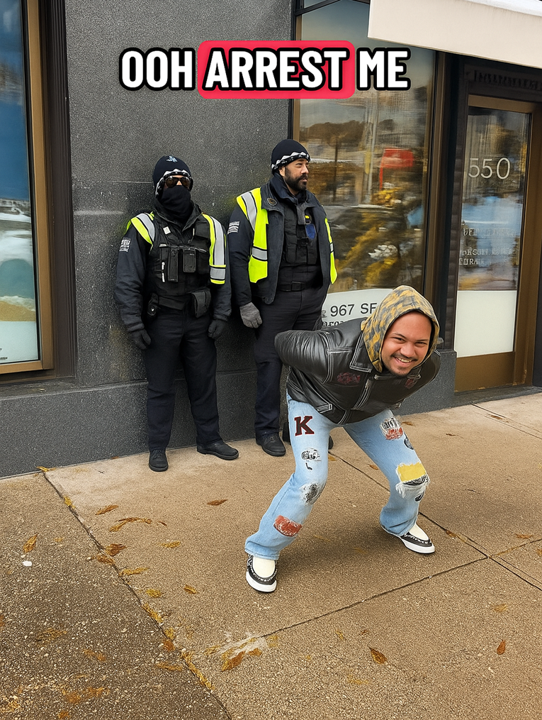 "Uhiti me, tatice": Viralni izazov tiktokera završio stvarnim uhićenjem