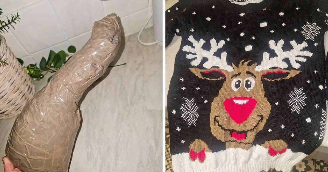 Naručila božićni džemper preko Vinteda, stigao je u 18+ pakiranju 🤭