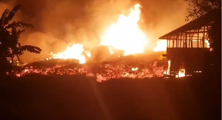 VIDEO Eruptirao veliki vulkan u Kongu. Lava guta kuće, ide prema centru grada