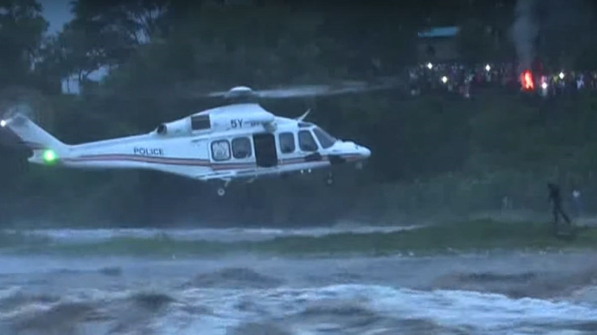 VIDEO Iz poplava spašen kenijski ribar, tri dana je bio odsječen od svijeta