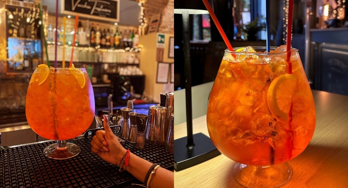 Restoran u Rimu poslužuje Aperol Spritz u čašama od 12 litara