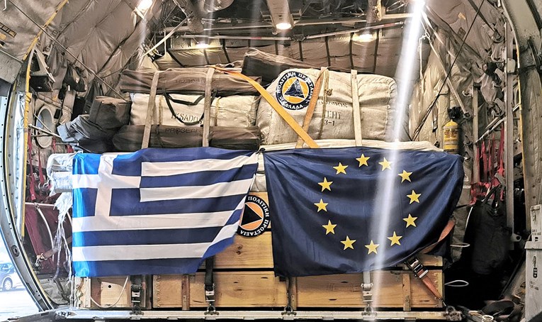 Grčka poslala humanitarnu pomoć Hrvatskoj