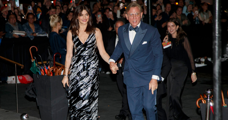 Daniel Craig snimljen u rijetkom izlasku sa suprugom, pokazao je novi imidž
