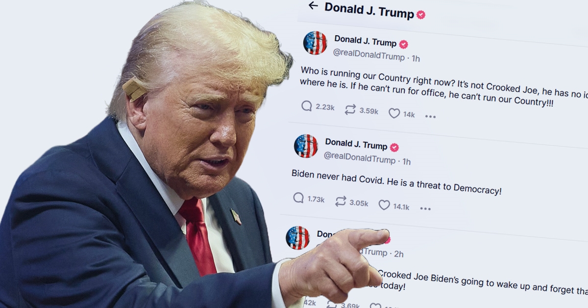 Trump: Sutra će se pokvareni Joe Biden probuditi i zaboraviti da je odustao