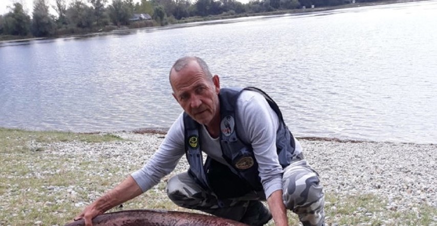 FOTO Podravski ribar nakon pola sata borbe uspio izvući grdosiju iz Drave