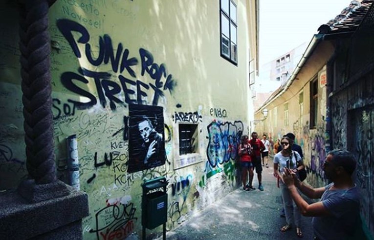 U centru Zagreba osvanula ulica posvećena legendama punka