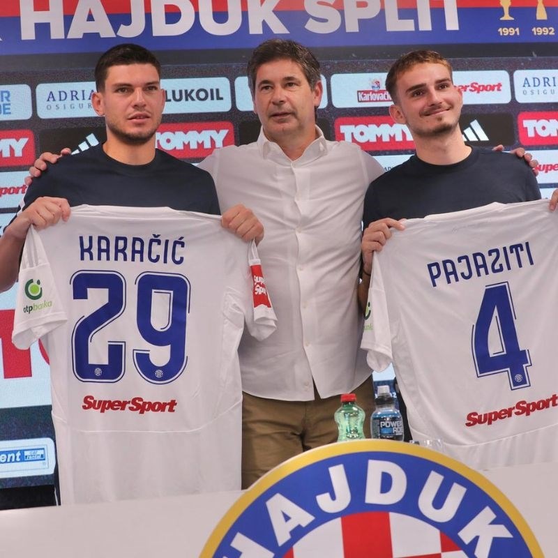 Pajaziti i Karačić nisu igrači oko kojih Hajduk može graditi ekipu. I to nije problem